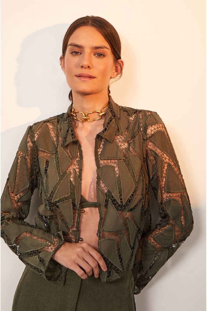Camisa Coleen Evergreen