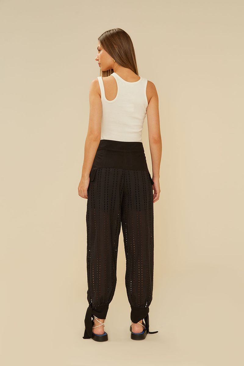 Calça Lapela Laise - Preto