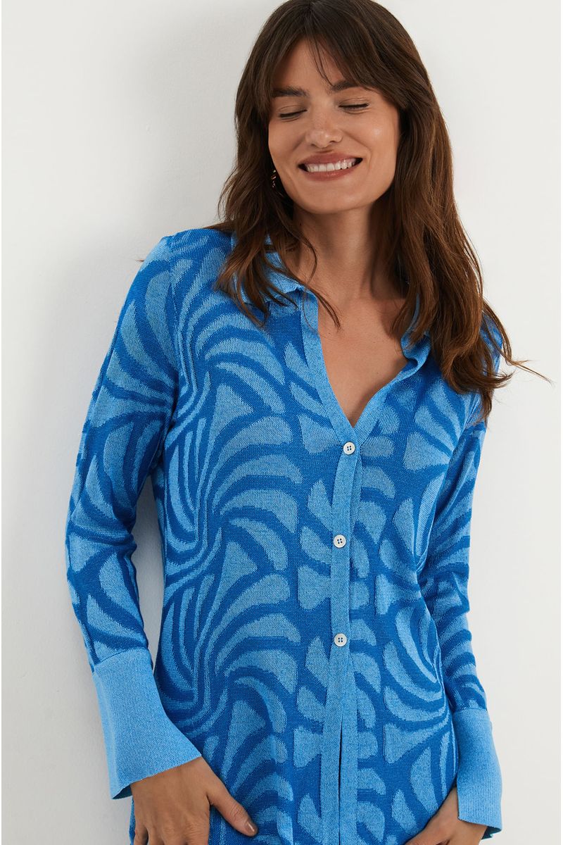 Camisa Lara Tricot Neptune