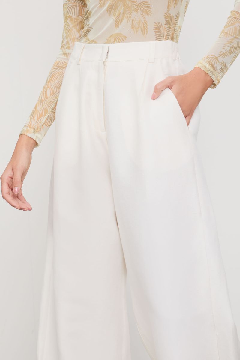 Calça Perna Ampla Basic Off