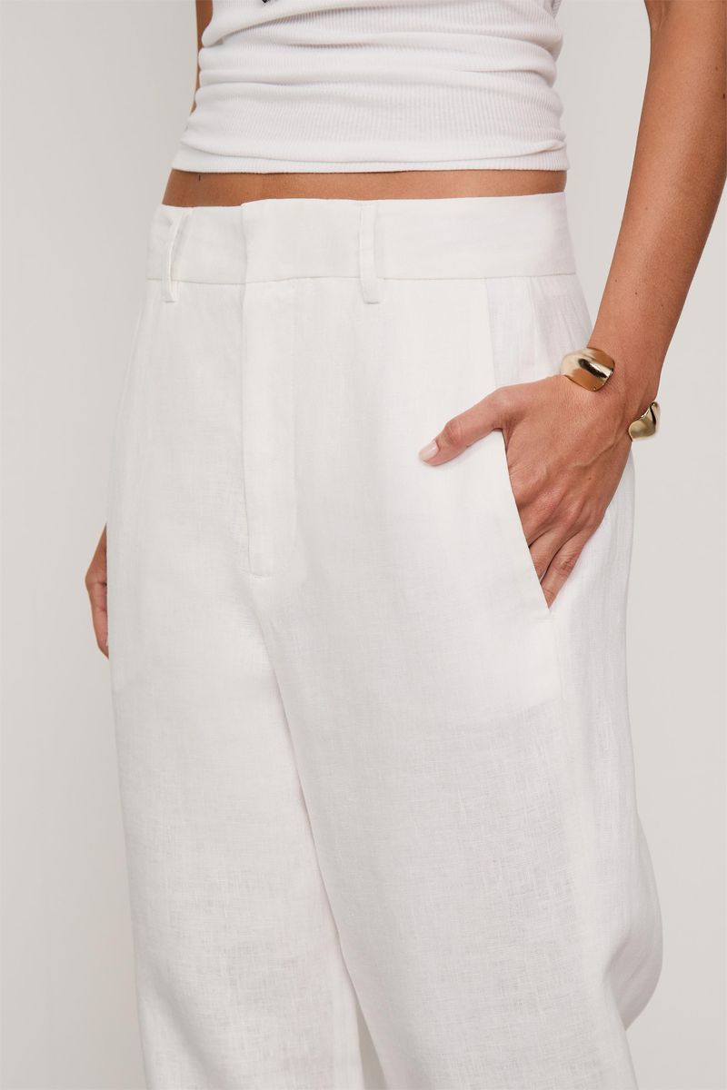 Calça De Linho