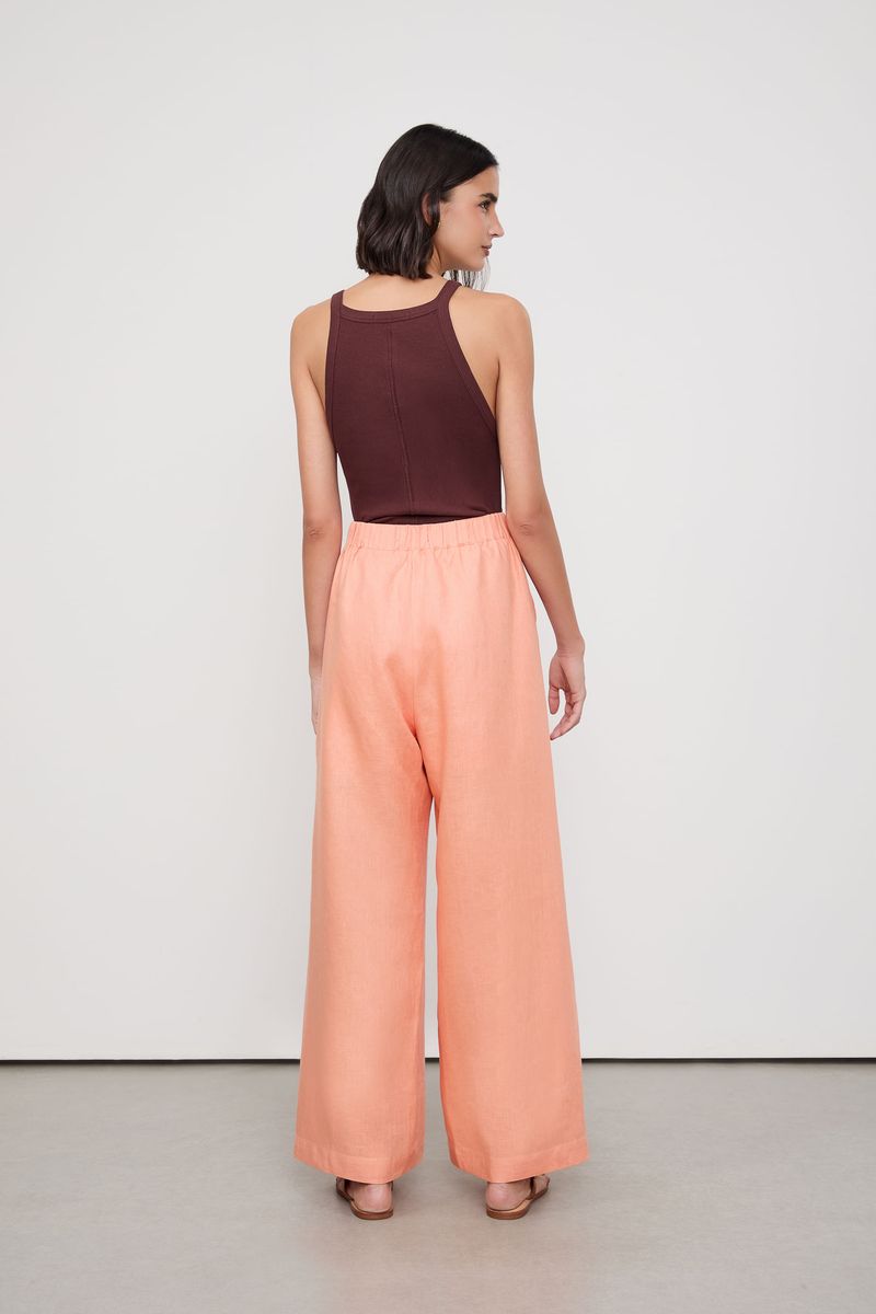 Calça Pantalona Coral