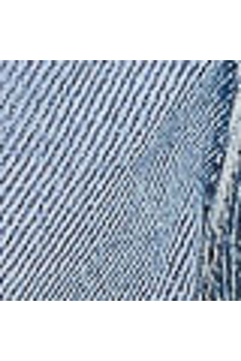 Bermuda Jeans Trapezio Bordado Buzios