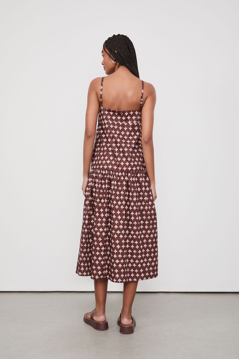 Vestido Est Fig Setas Sapray