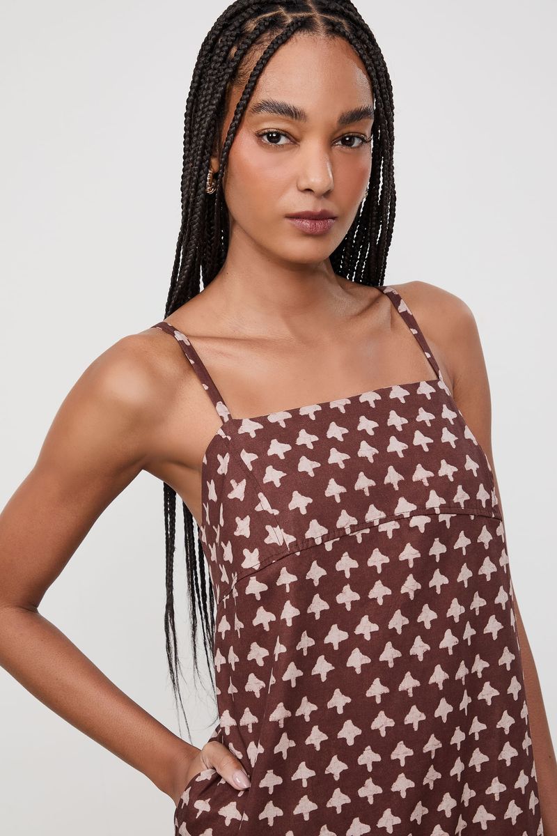 Vestido Est Fig Setas Sapray