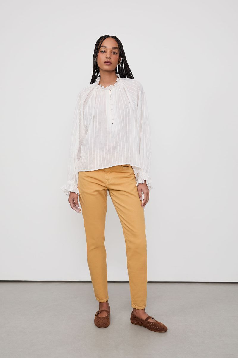Camisa De Voil Com Lurex