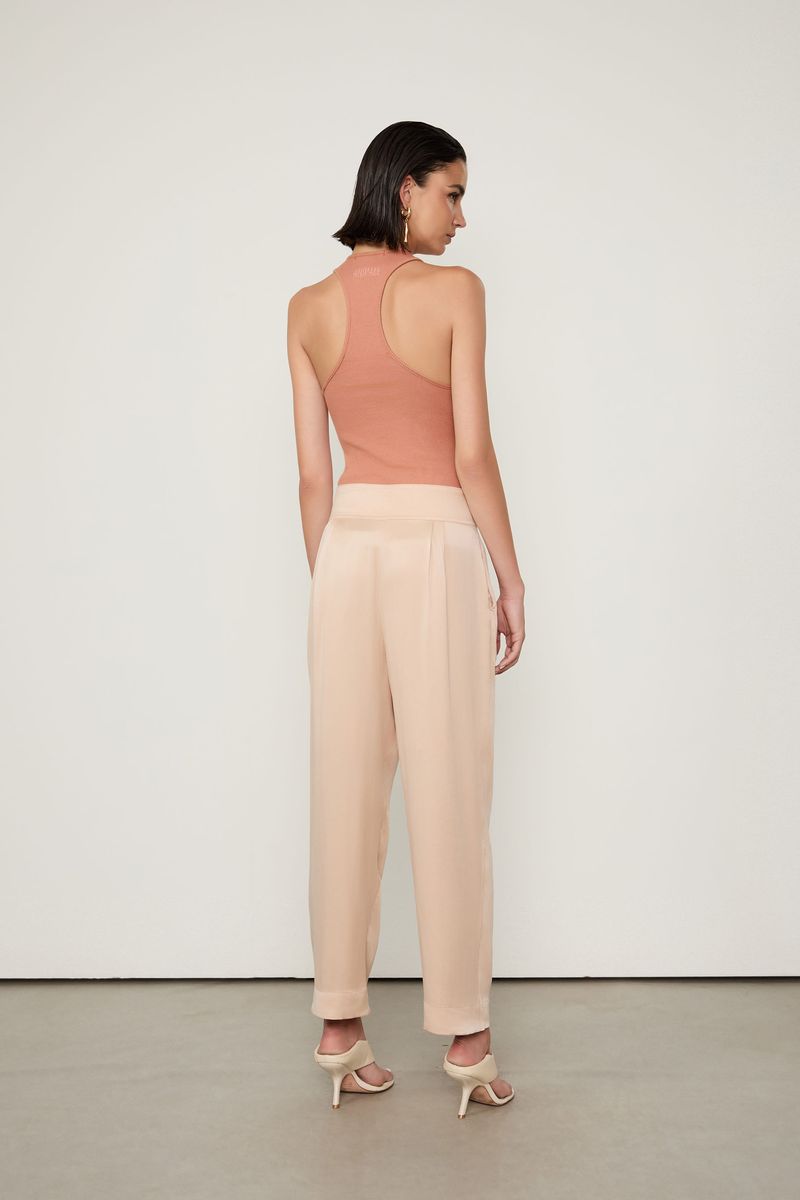Calça De Seda Pala