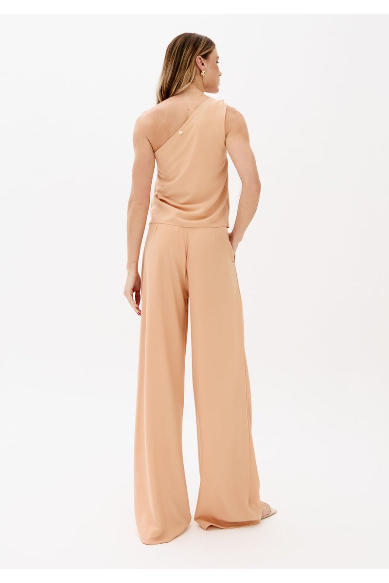 Calça Full Lenght Com Pregas