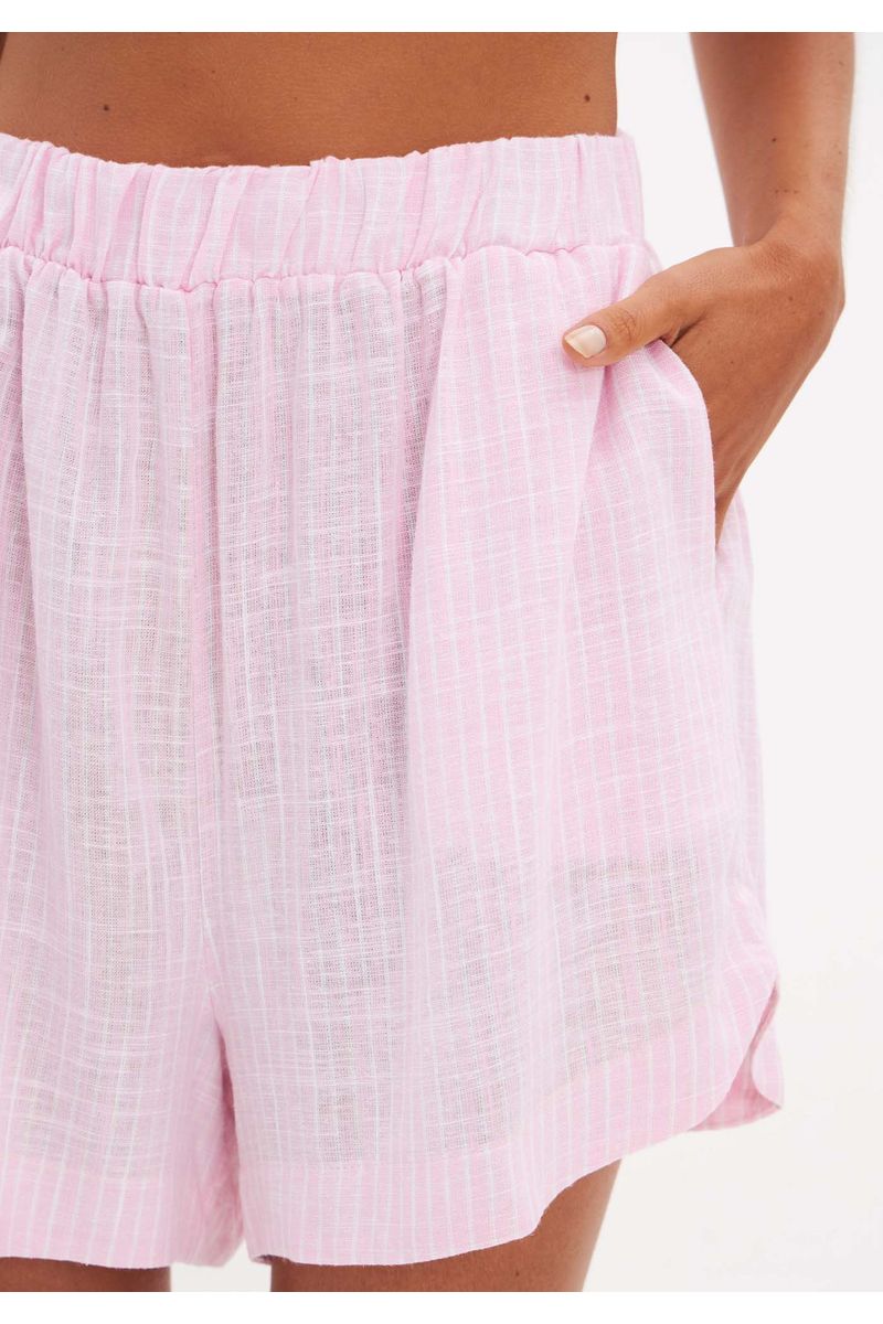 Short Boxer Cintura Média
