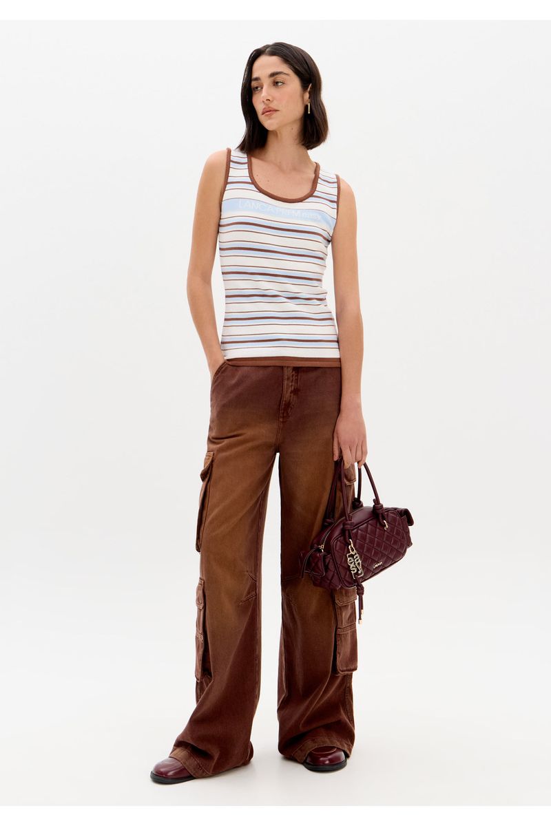 Blusa Regata De Tricô