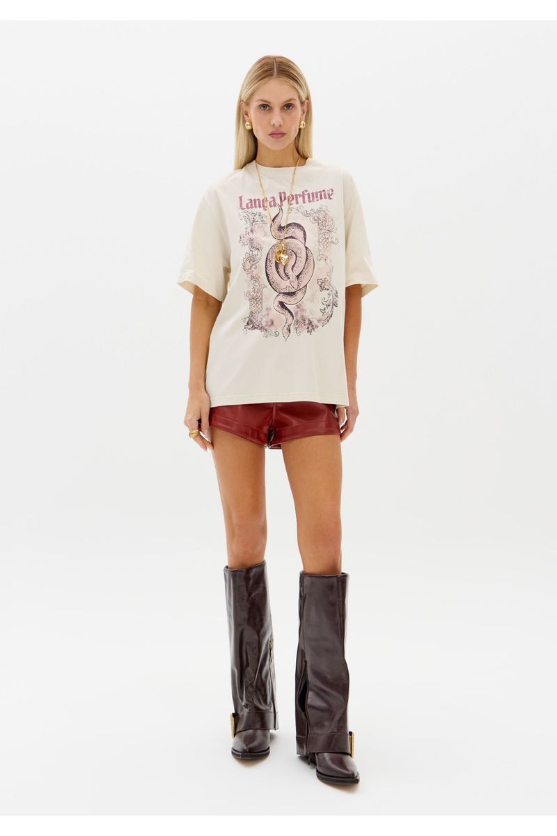 T-shirt Oversized Com Estampa
