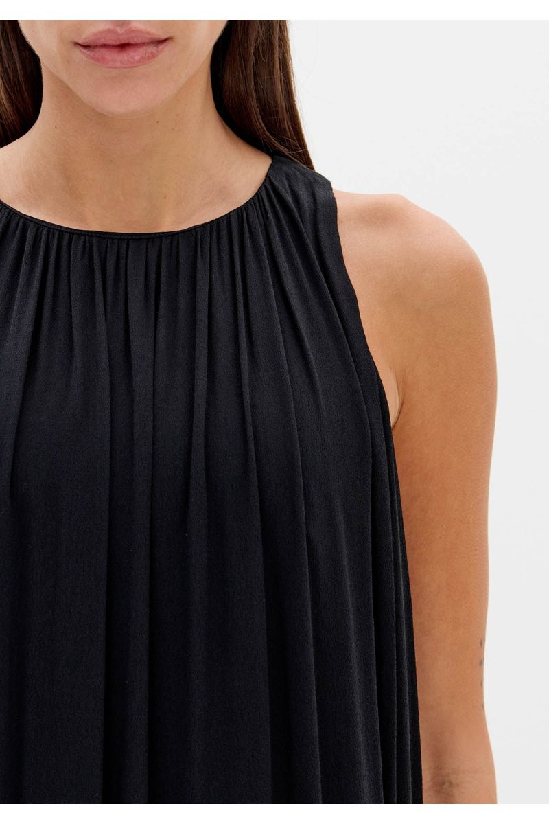 Vestido Super Midi Sem Manga