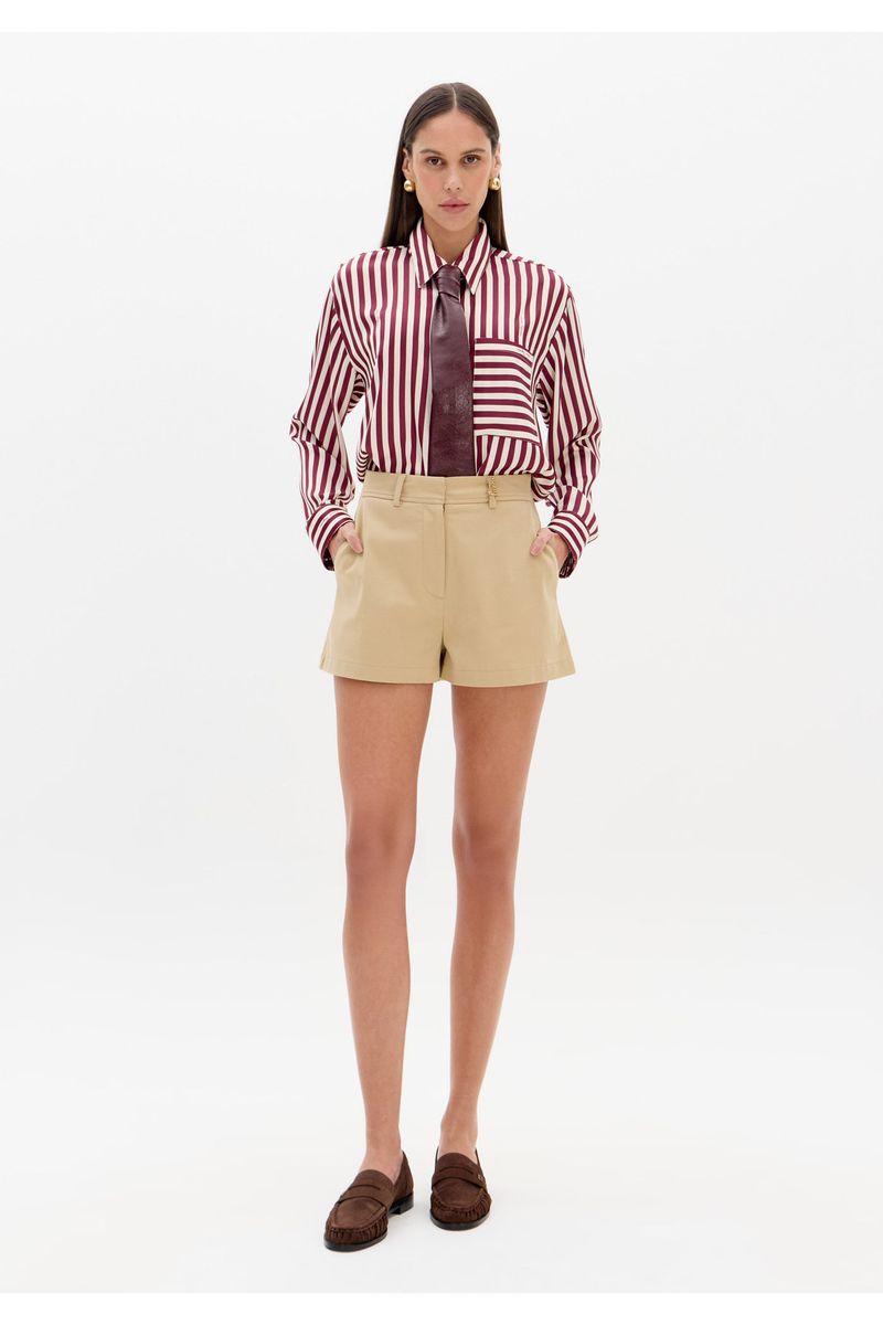 Short De Alfaiataria Curto