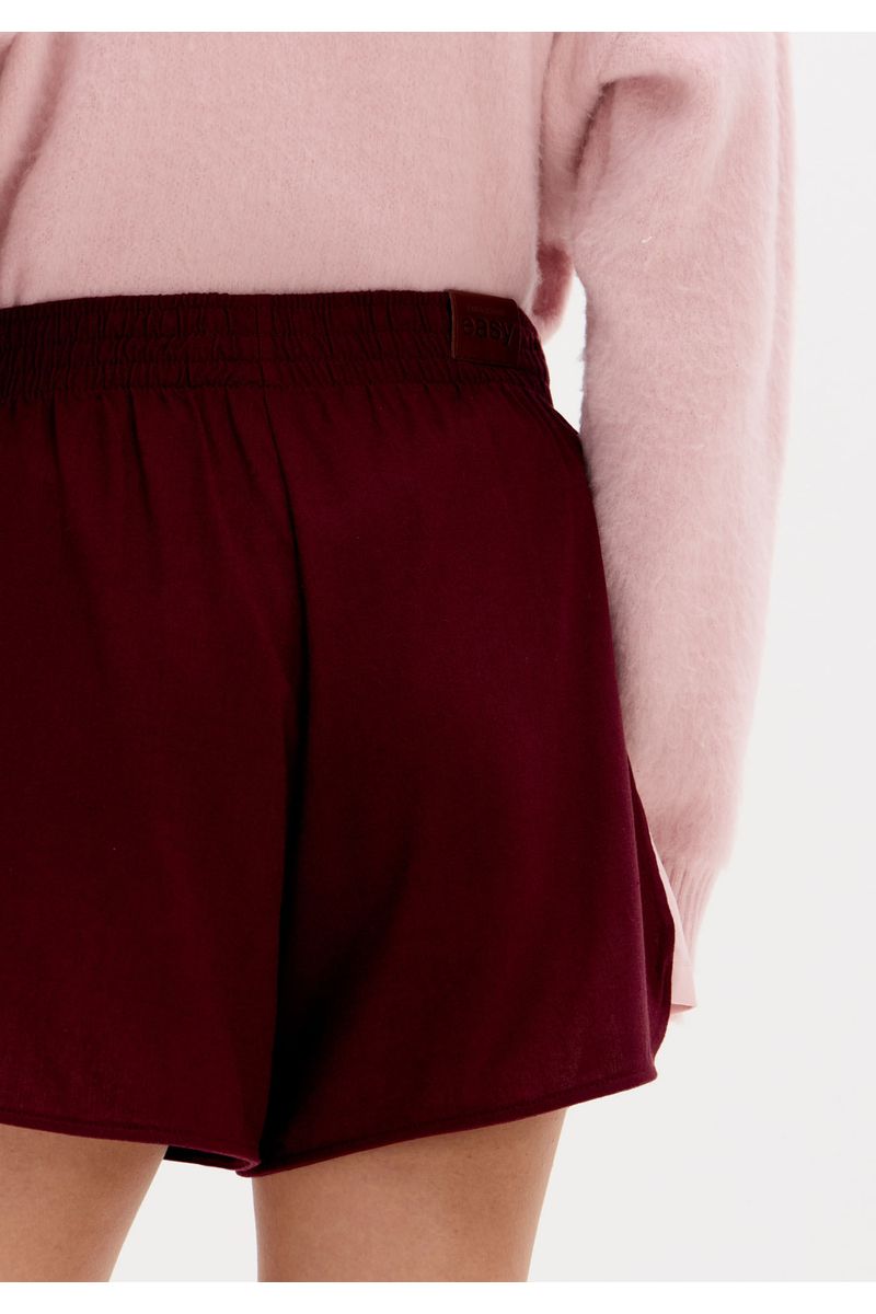 Short Boxer Descolado Com Linho