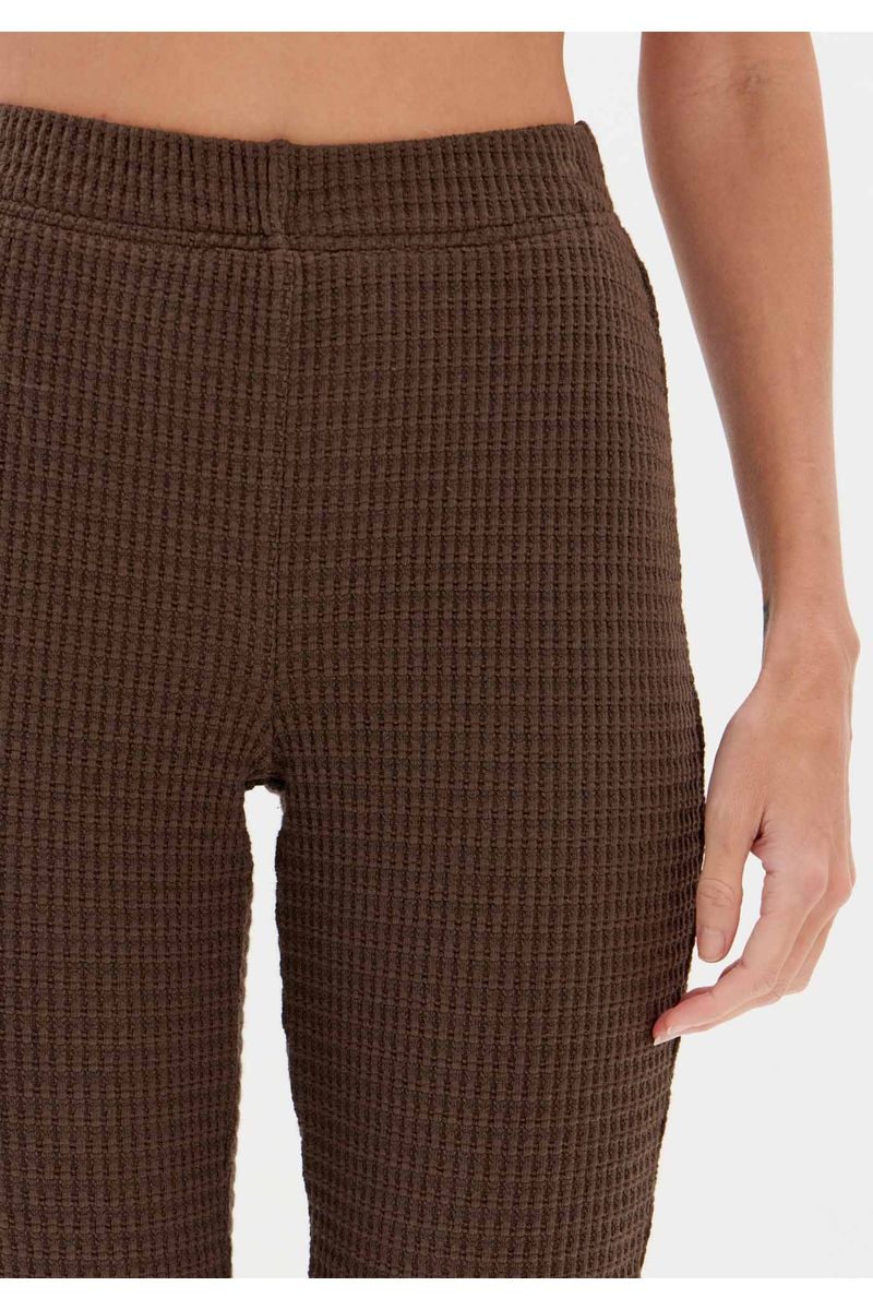 Calça Legging Cintura Alta Texturizada