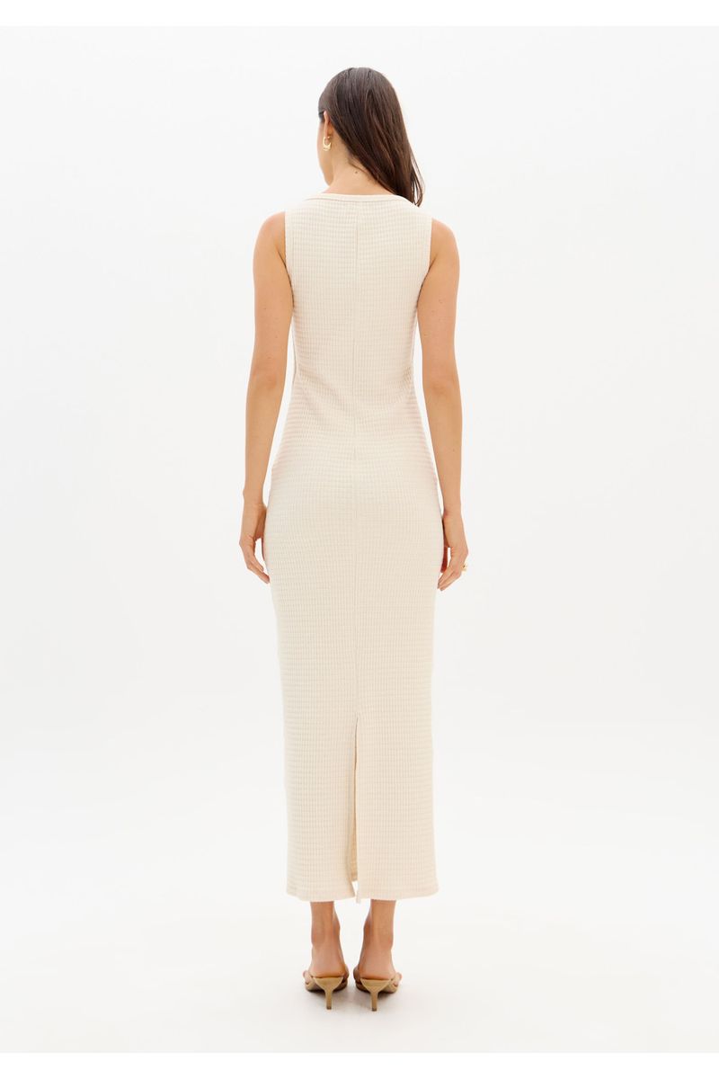 Vestido Super Midi Sem Mangas