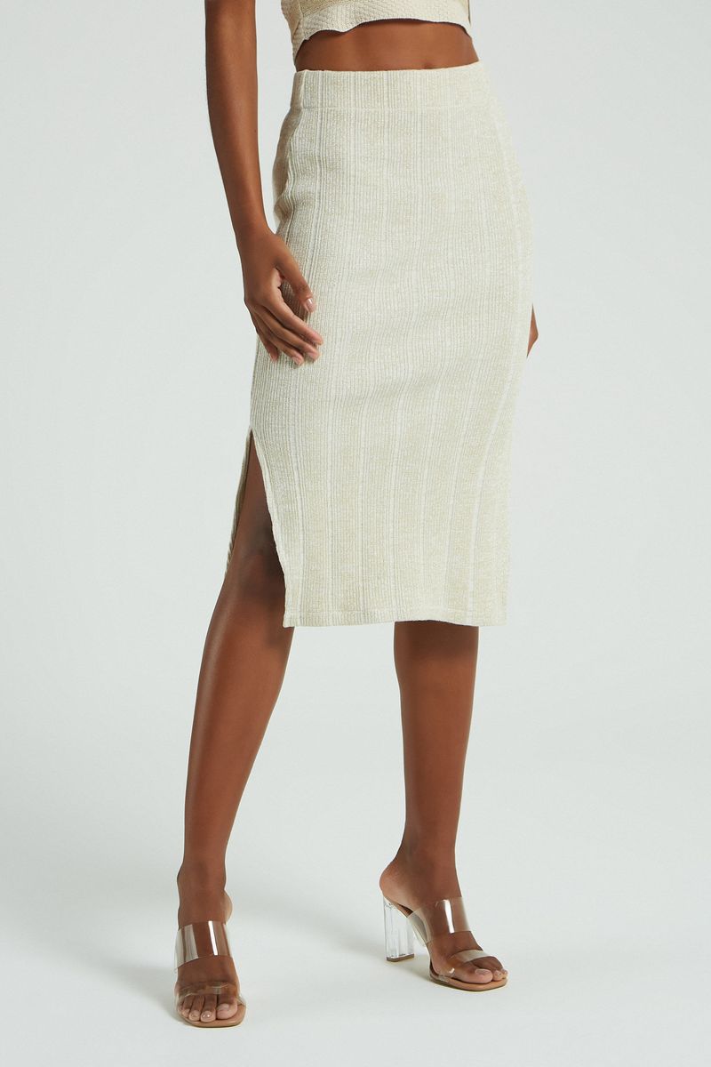 SAIA TRICOT LUREX DOURADO
