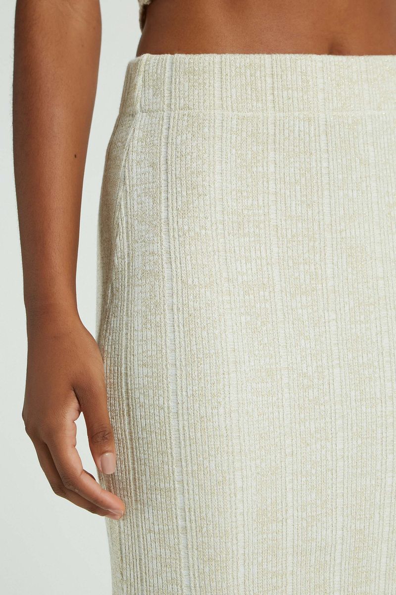 SAIA TRICOT LUREX DOURADO