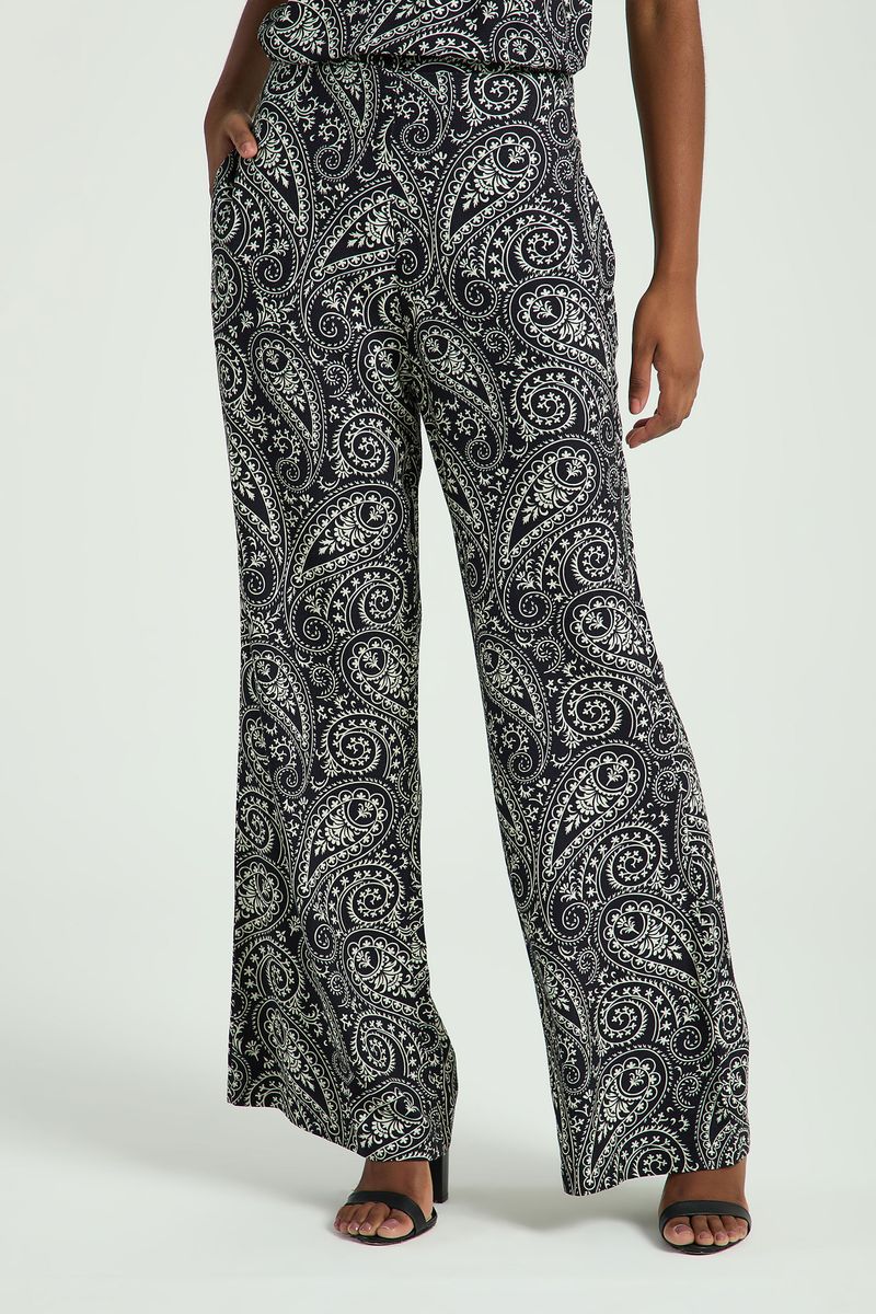 CALÇA PAISLEY BICOLOR-EST PAISLEY BICOLOR