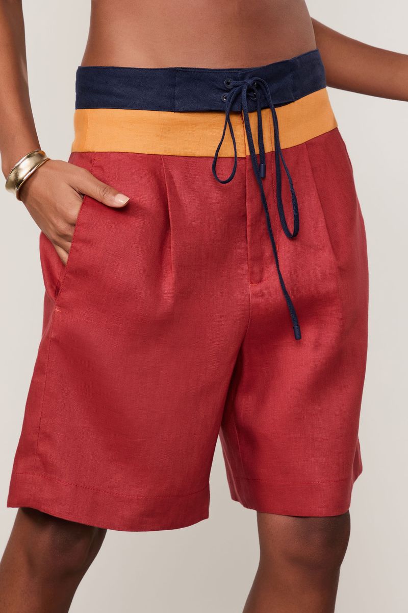 Boardshort De Linho