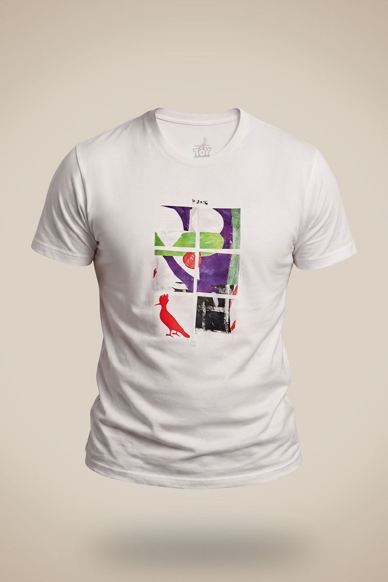 Camiseta Est Square Buzz Toy Story