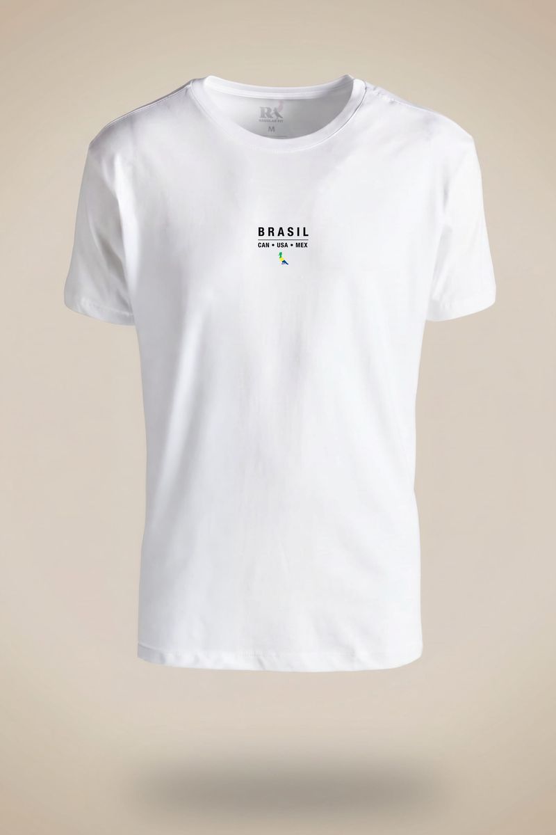 Camiseta Estampada Brasil 2026