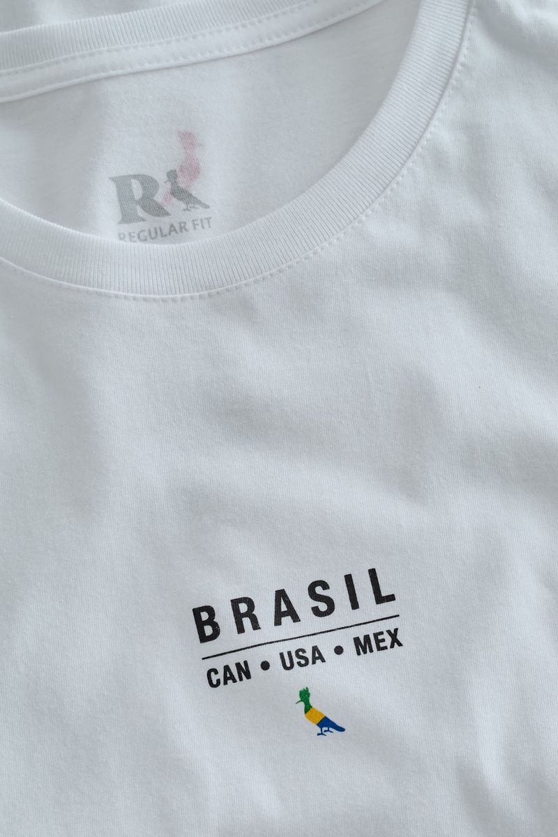 Camiseta Estampada Brasil 2026