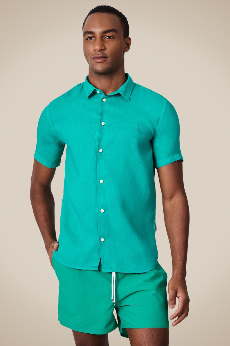 Camisa Mc Linho Tinturado