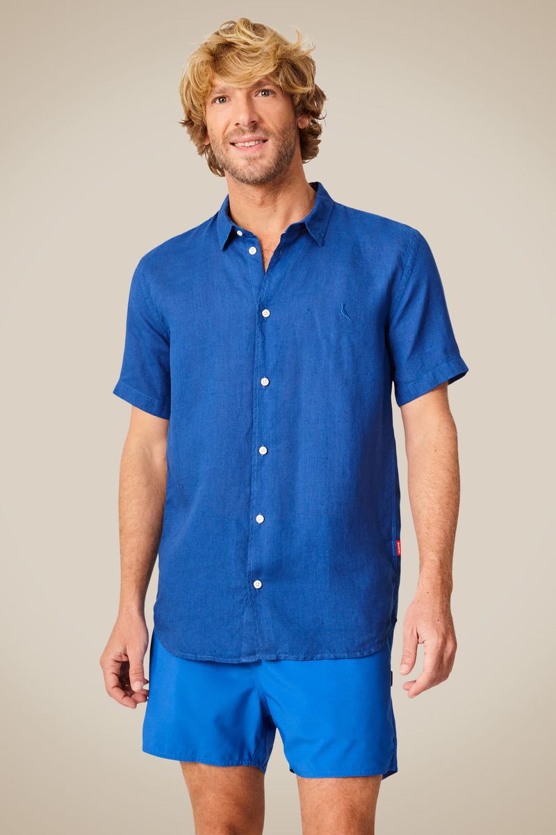 Camisa Mc Linho Tinturado