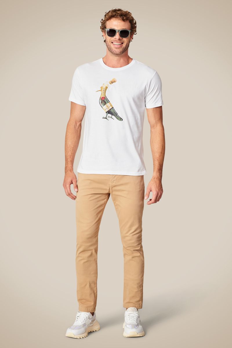 Camiseta Estampada Pica Pau Espumante