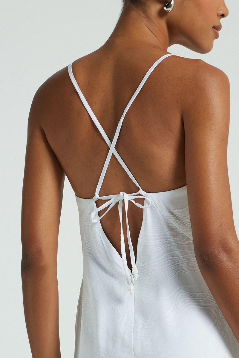 MACACAO VISCOSE JACQUARD BRANCO