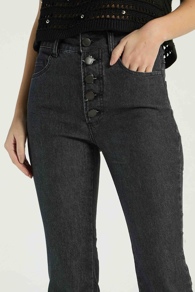 CALÇA JEANS FLARE - BLACK JEANS