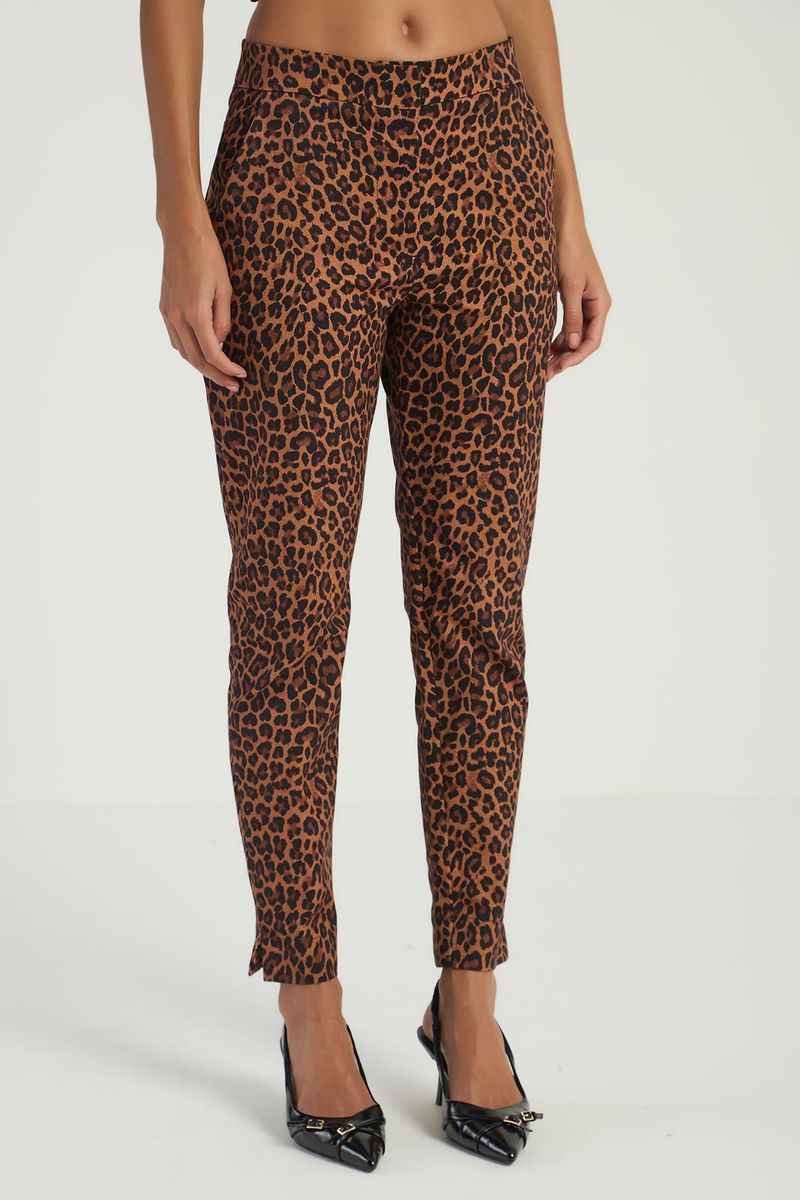 CALÇA - ESTAMPA LEOPARD