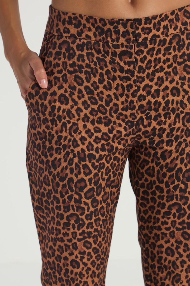 CALÇA - ESTAMPA LEOPARD