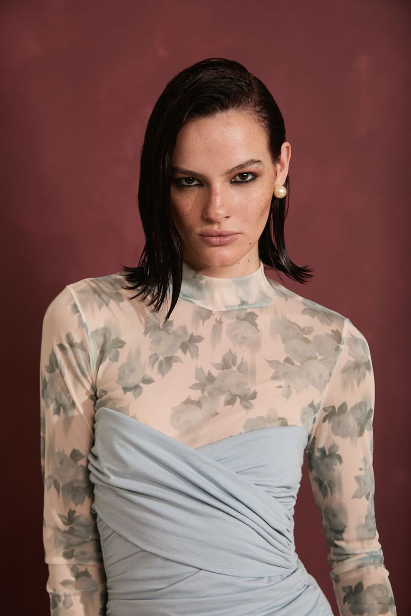 Vestido Longo Mary Blue