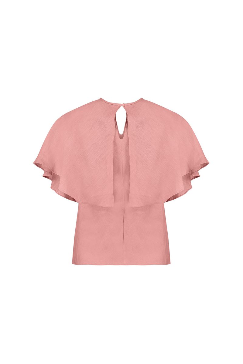 Blusa Andrea Rosa Fubá
