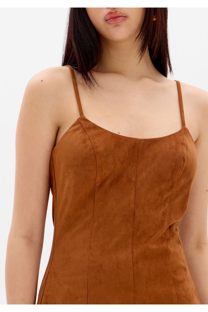 Vestido Super Midi De Alça