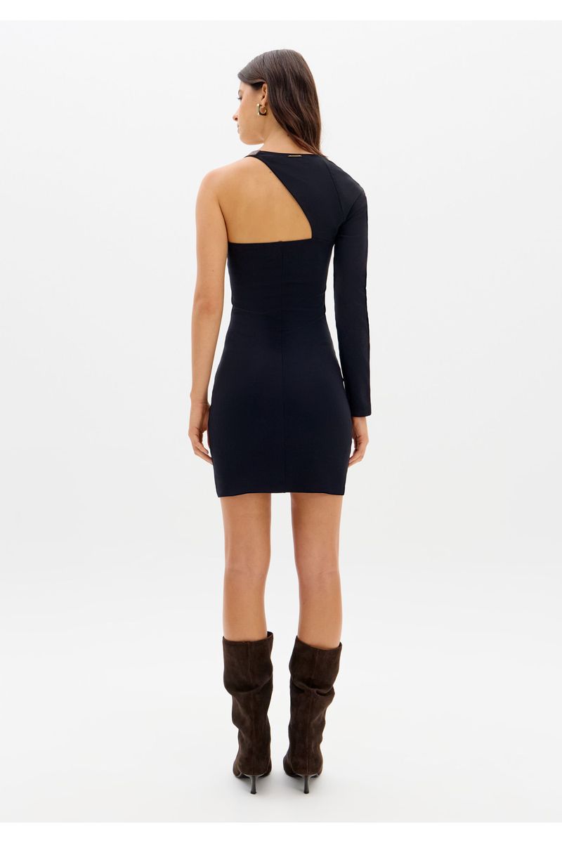 Vestido Curto Ombro Único