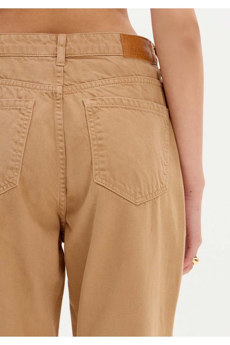 Calça Jeans Mom Cintura Alta