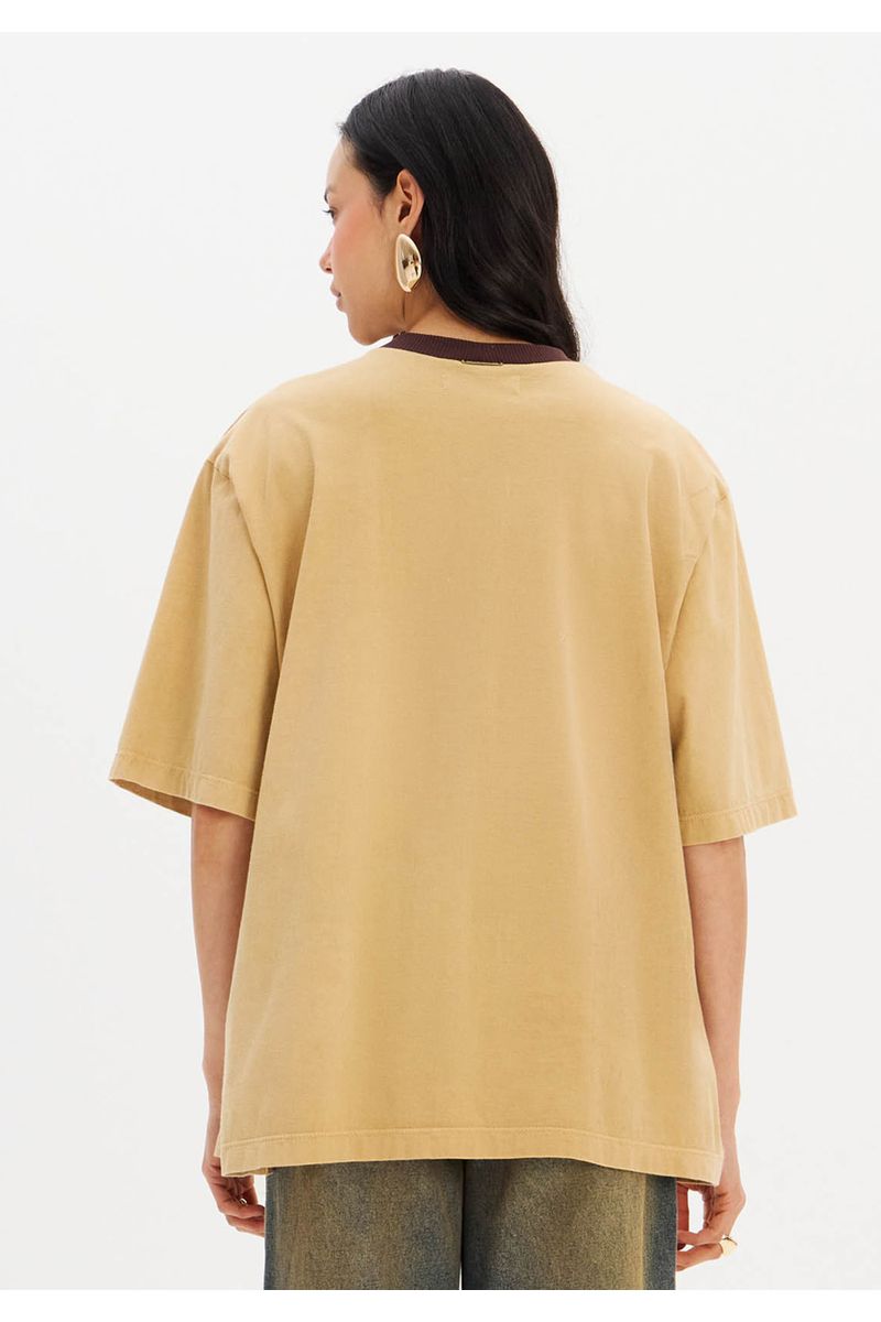 T-Shirt Oversized Com Estampa