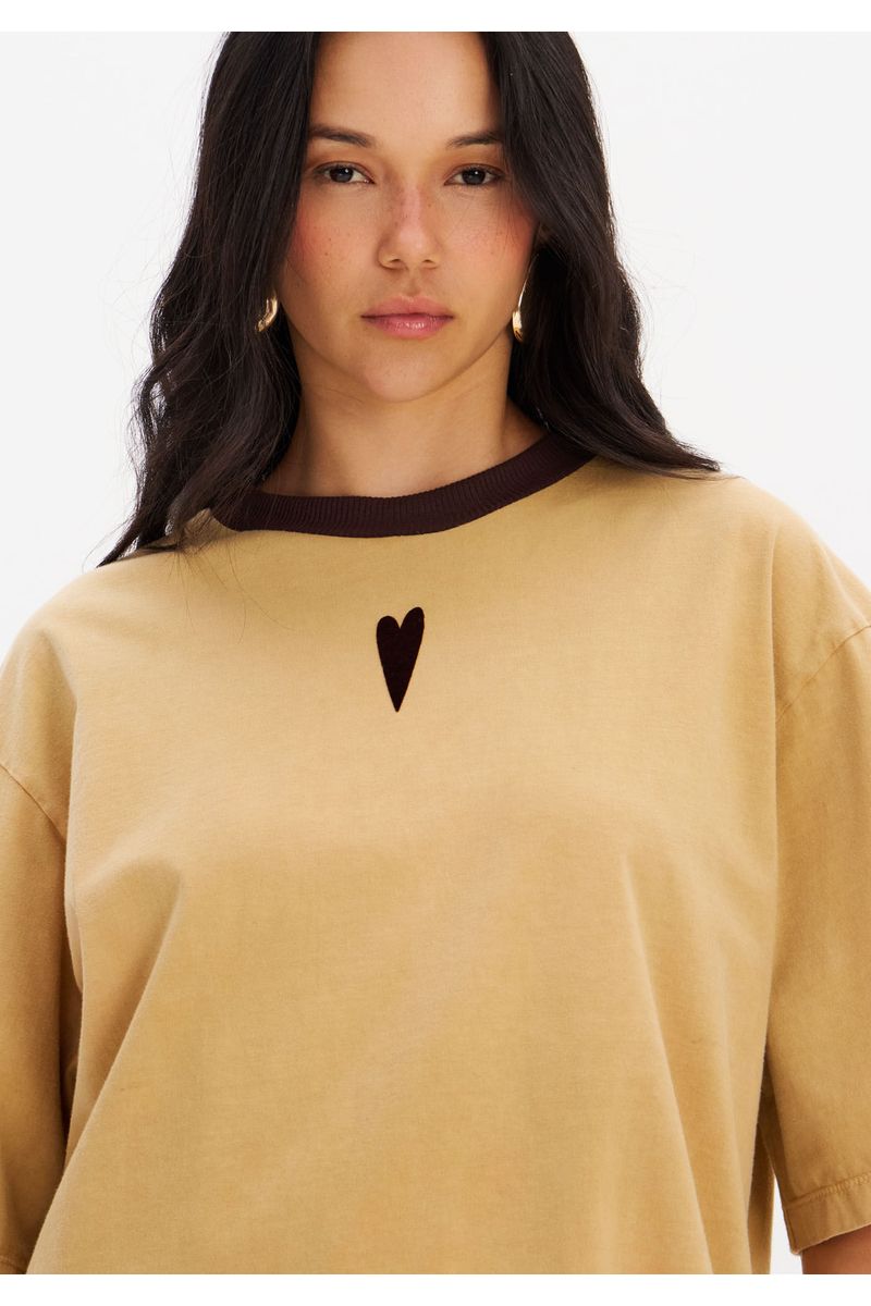T-Shirt Oversized Com Estampa