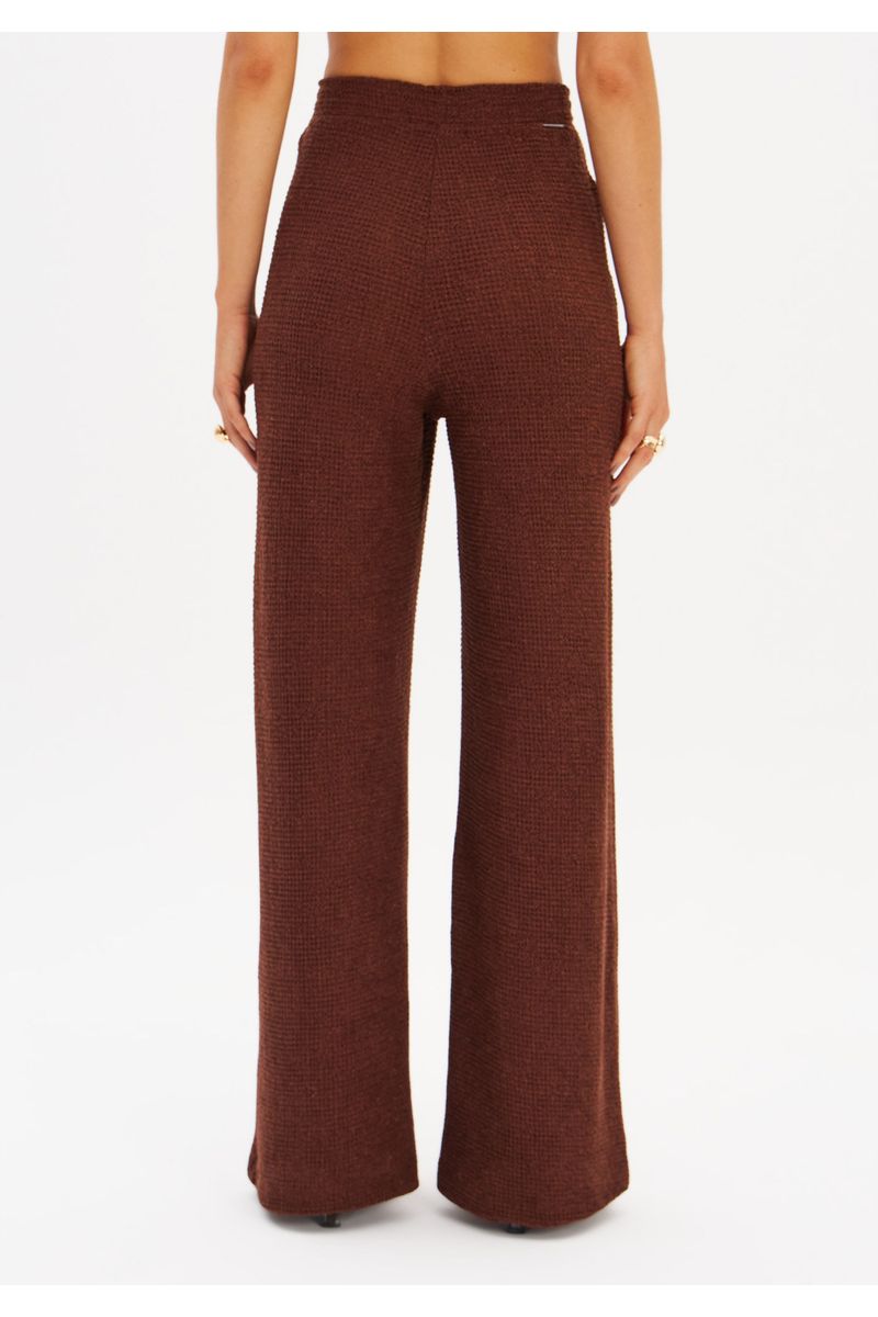 Calça Full Length Malha Texturizada