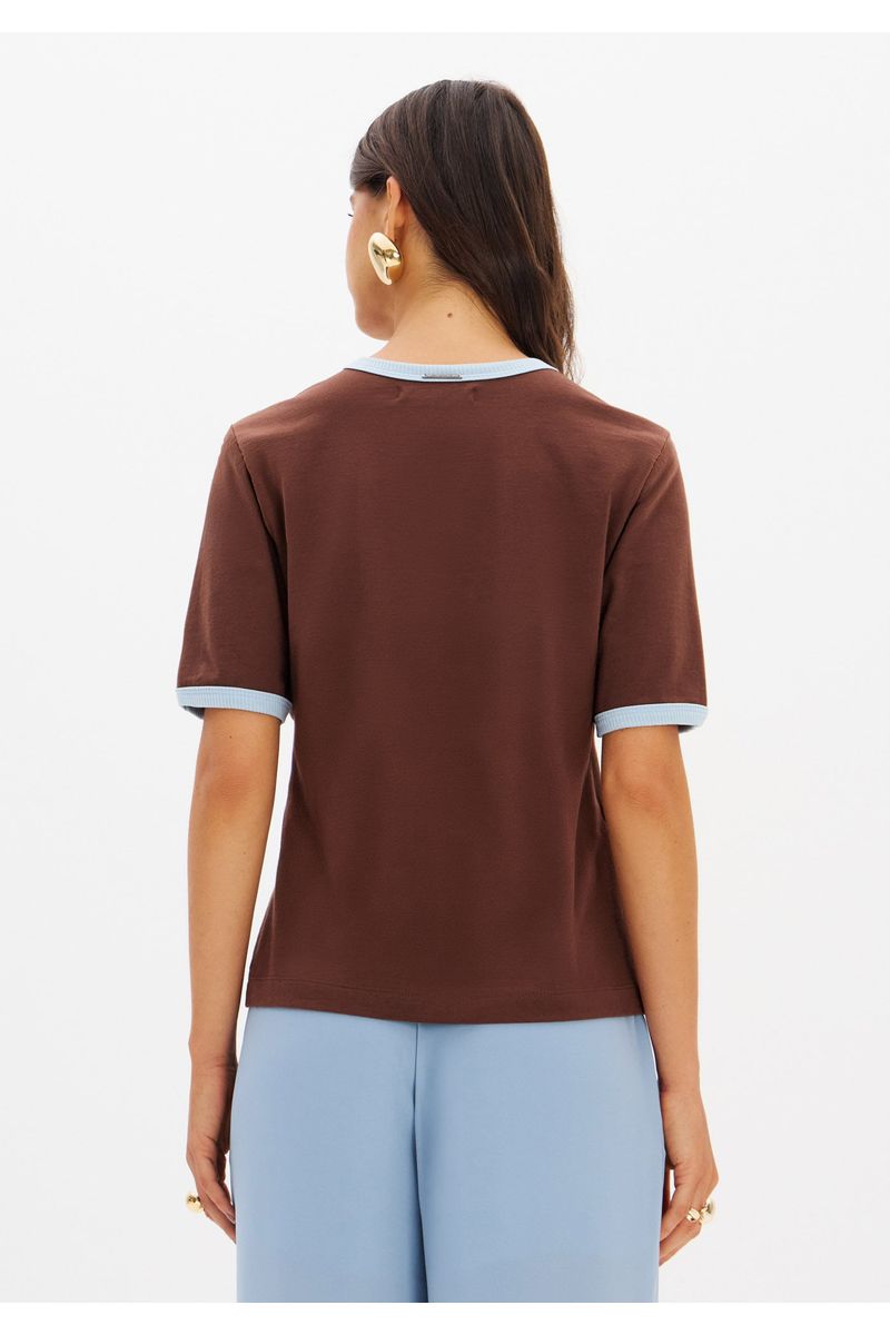 T-Shirt Regular Com Estampa