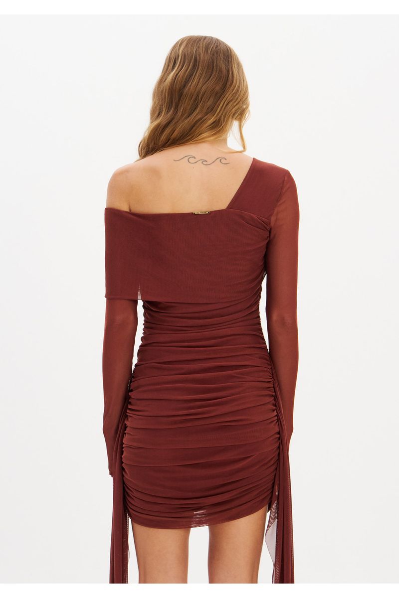 Vestido Curto Ombro Único