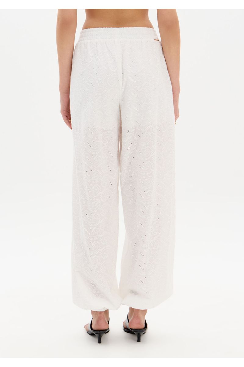 Calça Aladim Cintura Média Com Bolso