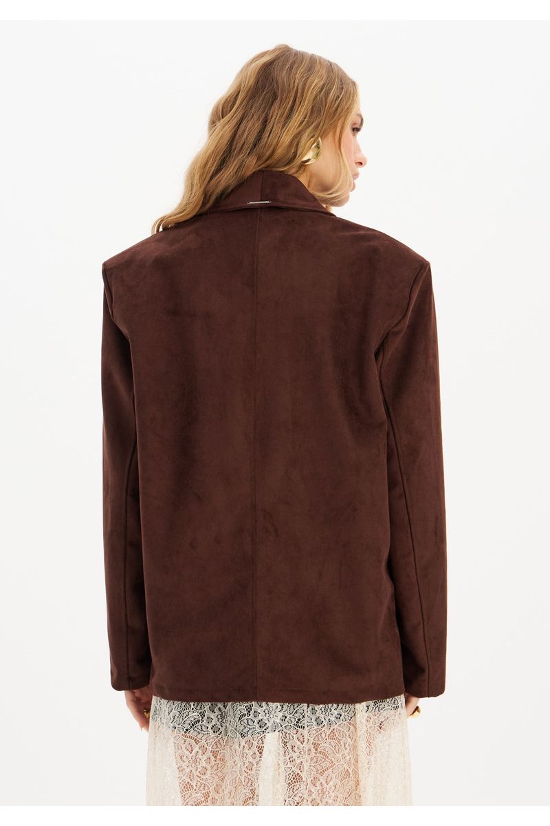Blazer Oversized Suede