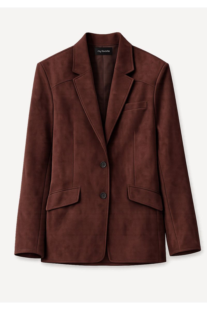 Blazer Oversized Suede