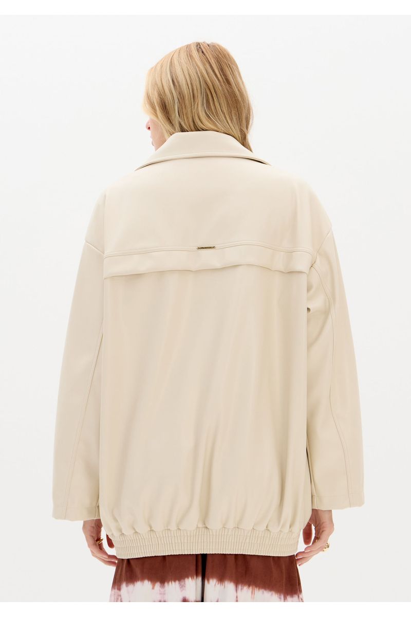 Jaqueta Biker Oversized
