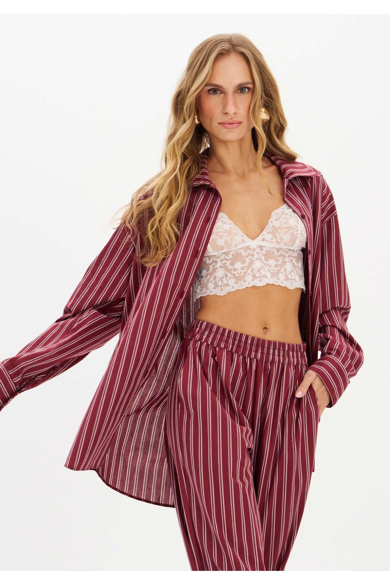 Camisa Oversized Alongada