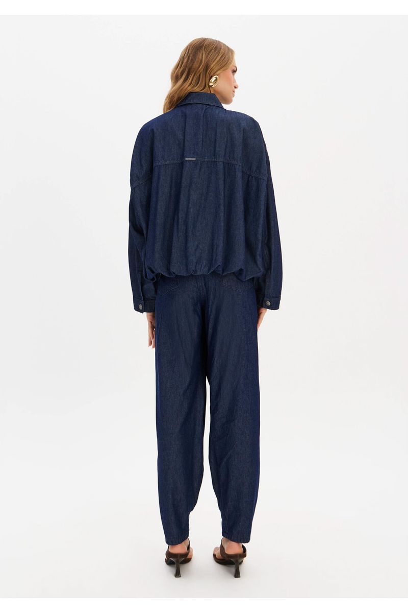 Calça Jeans Slouchy Cintura Média